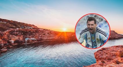 La isla de Ibiza donde Lionel Messi disfruta del lujo y paisajes de ensueño