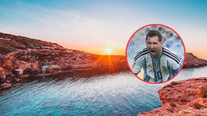 La isla de Ibiza donde Lionel Messi disfruta del lujo y paisajes de ensueño