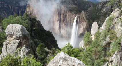El pueblito de Chihuahua que esconde la caída de agua más alta de México
