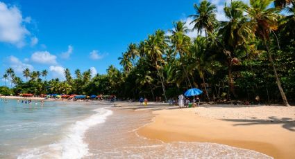 La playa de Baja California Norte con clima español y con poca gente en verano