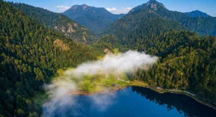 El lago de siete lagunas cerca de la CDMX perfecto para acampar, remar y comer trucha