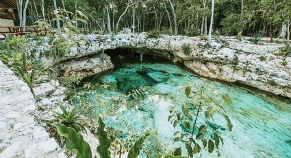 ¿Cómo llegar en transporte público al balneario que parece cenote con costo de $100?