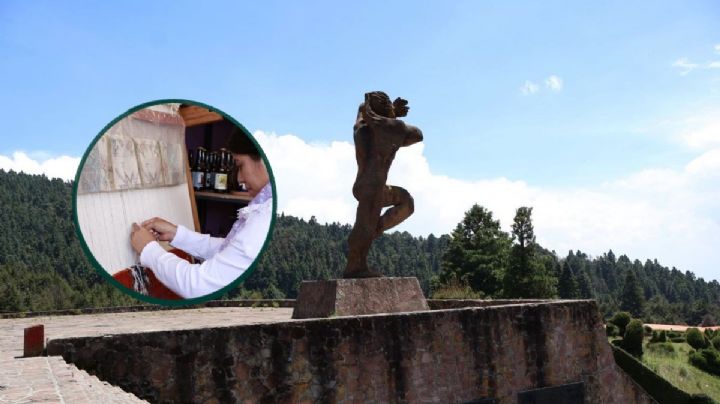 El pueblito del Edomex para comprar tapetes anudados hechos a mano de forma artesanal